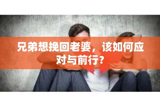 兄弟想挽回老婆，该如何应对与前行？