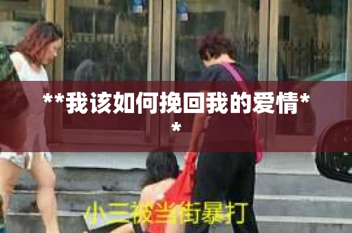 **我该如何挽回我的爱情**
