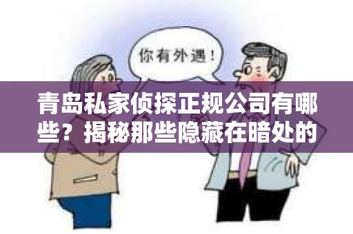 青岛私家侦探正规公司有哪些？揭秘那些隐藏在暗处的守护者