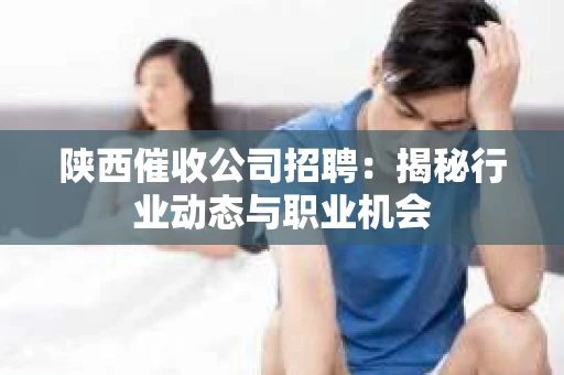 陕西催收公司招聘：揭秘行业动态与职业机会