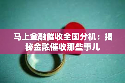 马上金融催收全国分机：揭秘金融催收那些事儿