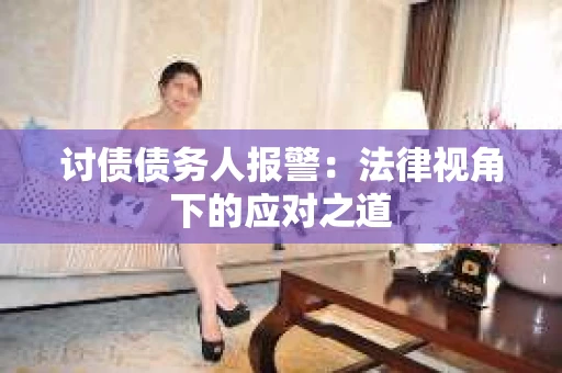 讨债债务人报警：法律视角下的应对之道