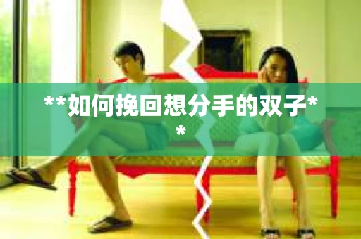 **如何挽回想分手的双子**