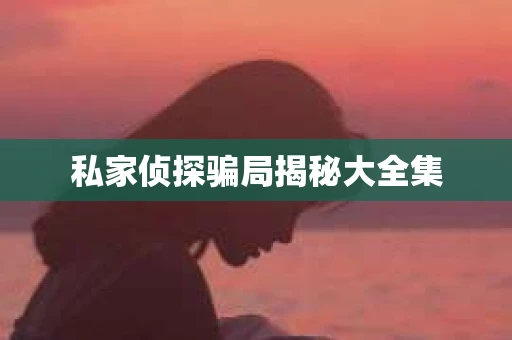私家侦探骗局揭秘大全集